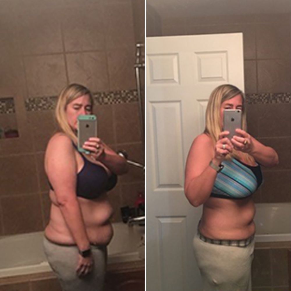 Kristen before and after